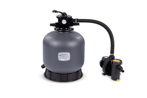 Sandfiltersæt Azuro PRO 8 m³/h Emaux Filter/Pumpe til pool op til 55m3