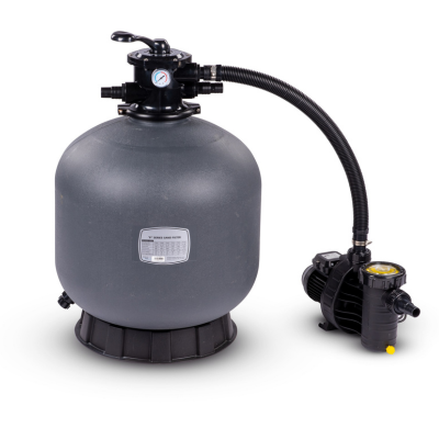 Sandfilter kit Azuro PRO 11 m³/t Emaux Filter/Pumpe til pool op til 85 m3