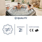 NetSpa Python 5-6 personer Oppustelig Premium Spa – 185 cm