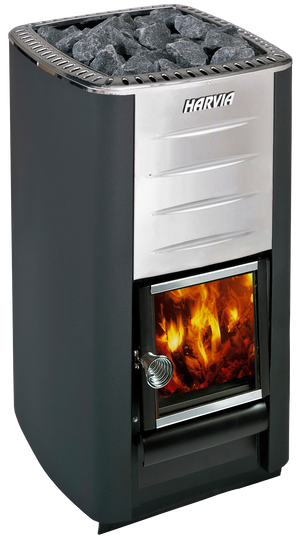 Vedeldat Bastuaggregat HARVIA M3 – Komplett Paket upp till 13 m³