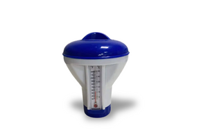 Flydende klordispenser med termometer til 20 g tabletter