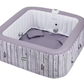 AQUAMAR P6002 Fyrkantigt Spabad i Laminerad PVC (4–6 personer)