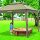 Vista Paviljong Beige 3×3 m