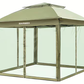Vista Paviljong Beige 3×3 m