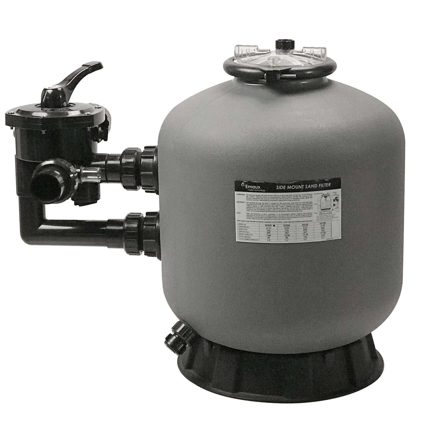 Sandfilter Poolex Opti sidomonterad ventil