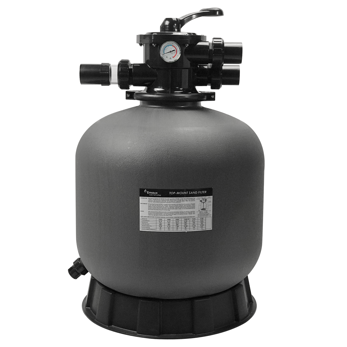 Sandfilter Poolex Opti toppmonterad ventil