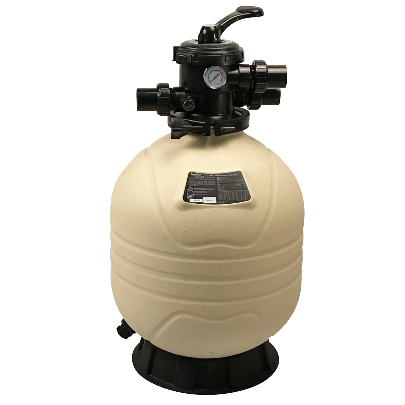 Poolex Ultra Top Sandfilter – HDPE-tank, 6-vägsventil