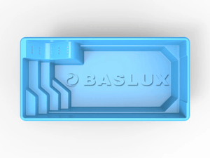 Glasfiberpool Runn 6,30m x 3,10m x 1,50m