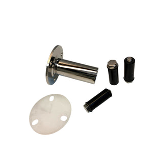 Infästning i däck för rostfri poolstege 1,7”/43 mm flänsankare i rostfritt stål (par)