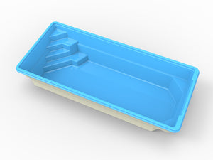 Glasfiberpool Dellen