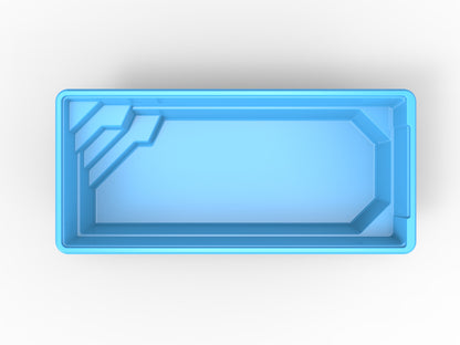 Glasfiberpool Dellen