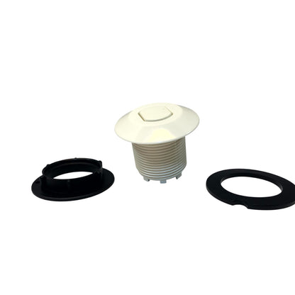 Start knapp Jet-swim, pneumatik Certikin Herga tryckknapp – vit