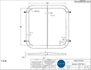 Spalock Jacuzzi - J-380 / J-385 239x239 R29