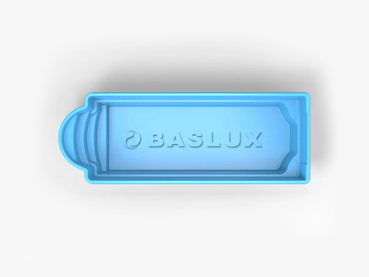 Glasfiberpool Järnlunden 6,40m x 3,15m x 1,50m