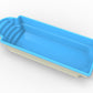 Glasfiberpool Ljusnan 7,90m x 3,20m x 1,55m