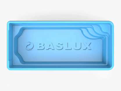 Glasfiberpool Tännforsen 7,60m x 3,00m x 1,50m