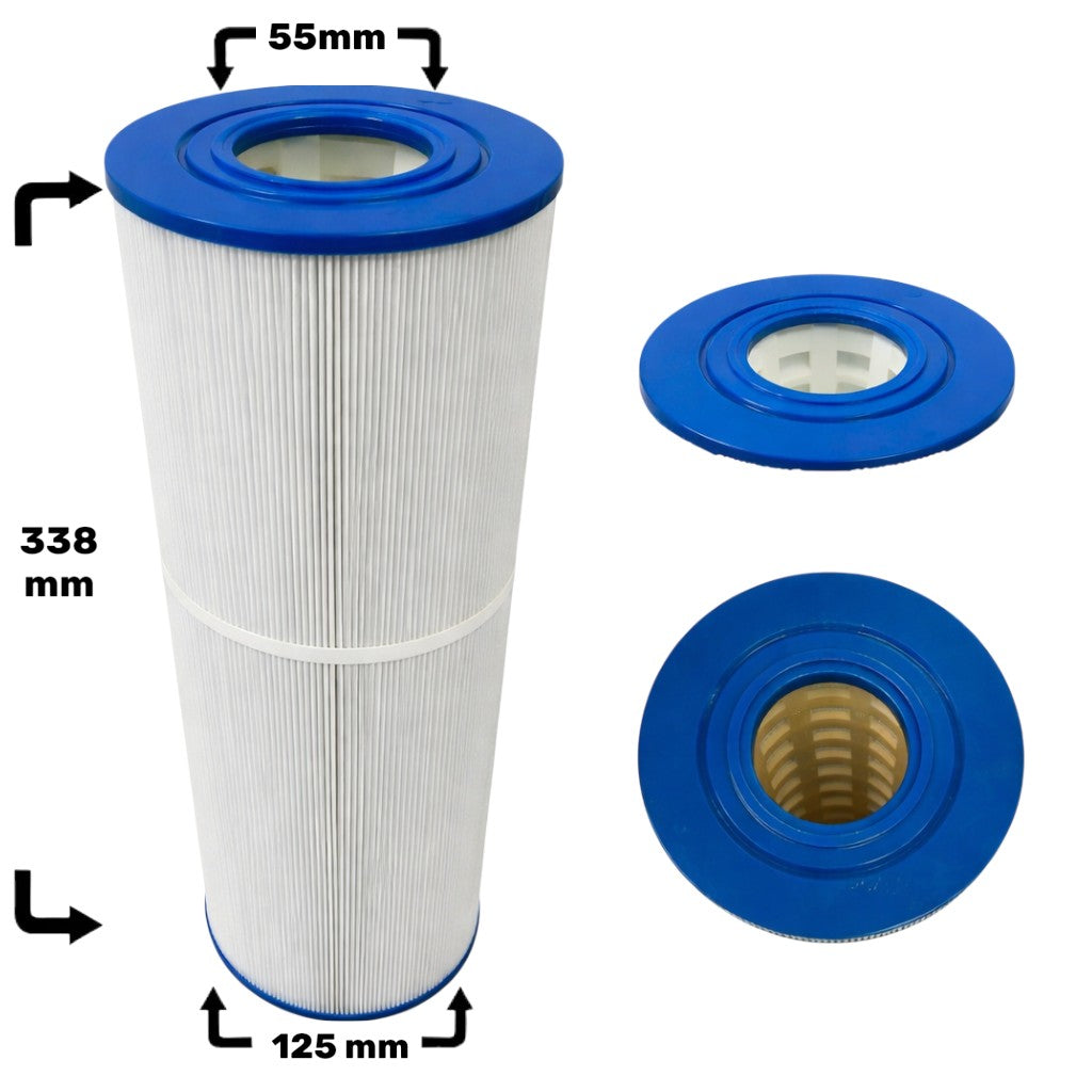 Spafilter till Coast Spas, Folkpool, Hydropool, Novitek, Viskan, Wellis 50ft