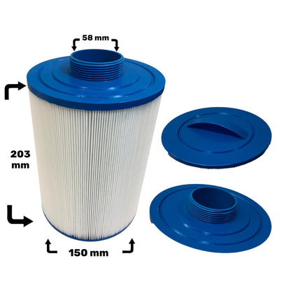 4-Pack spafilter till Artesian, Garden Spas, Jazzi, Master Spas, Trademax, Vita Spas 39ft
