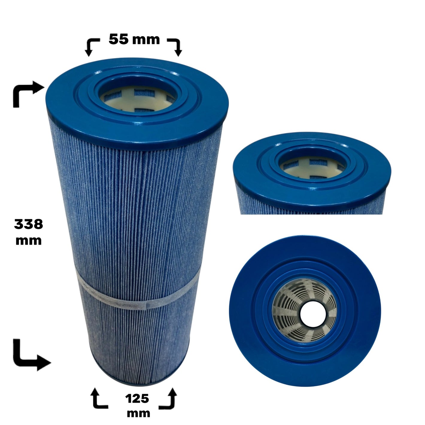 Spafilter Microban till Artesian, Calspa, Denform, Nordic Hottub 50ft