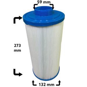 4-pack Spafilter till Cal Spa, Del Sol, Jacuzzi, Marquis, Master Spas, Sundance, Viskan 40ft