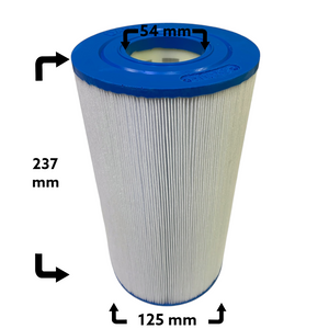 4-Pack spafilter till Artesian, Camargue, Hydropool, K-rauta, Wellis 35ft