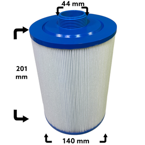 4-Pack spafilter till Artesian, Dreamaker, Maax, Sunbelt, Trygghandel, Vita, Wellis 45ft