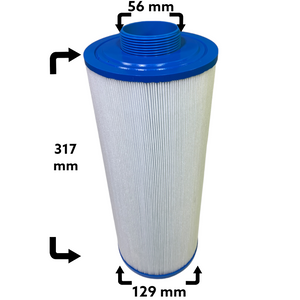 4-Pack spafilter till American Whirlpool, Artesian, Cal Spas, Jacuzzi, Marquis, Viskan 50ft