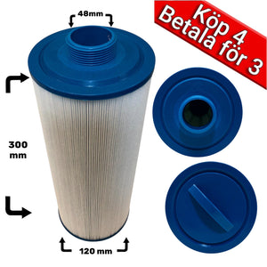 4-Pack Spafilter Viskan V-serien spabad 2017 – 2019