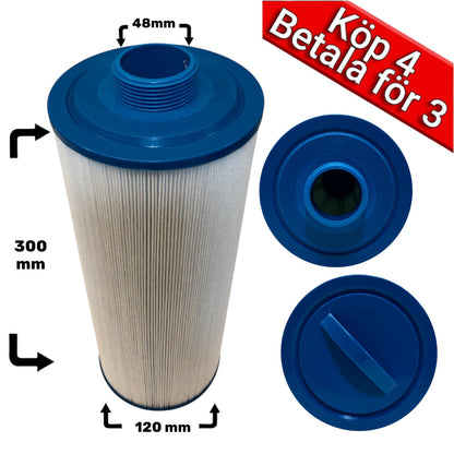 4-Pack Spafilter Viskan V-serien spabad 2017 – 2019