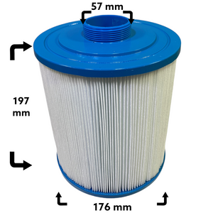 4-Pack spafilter som passar b.la. Artesian, Coleman, Jazzi, Masterspa, Trademax, Vita
