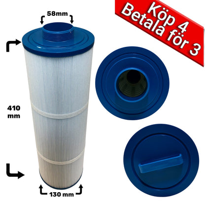 4-Pack Spafilter till Cal Spa, Marquis 60ft