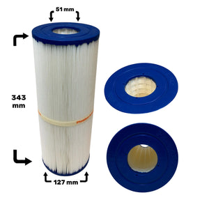 Spafilter Pleatco till Coast Spas, Folkpool, Hydropool, Novitek, Viskan, Wellis 50ft