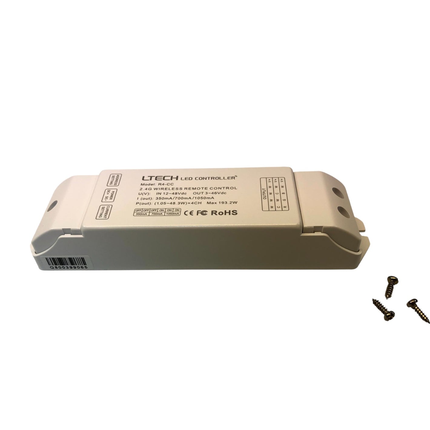 LED Kontorllenhet PU2/3 RGBW/variabel vit mottagningsstyrenhet Certikin/ LTECH