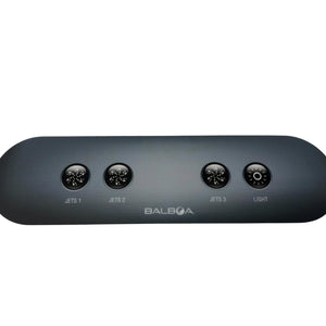 Etikett till Kontrollpanel AX40 4 knappar Balboa