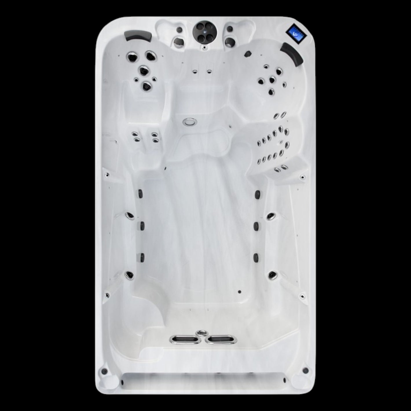 Spalock Coast Spas Wellness Cascade 1400 W2, 408x229