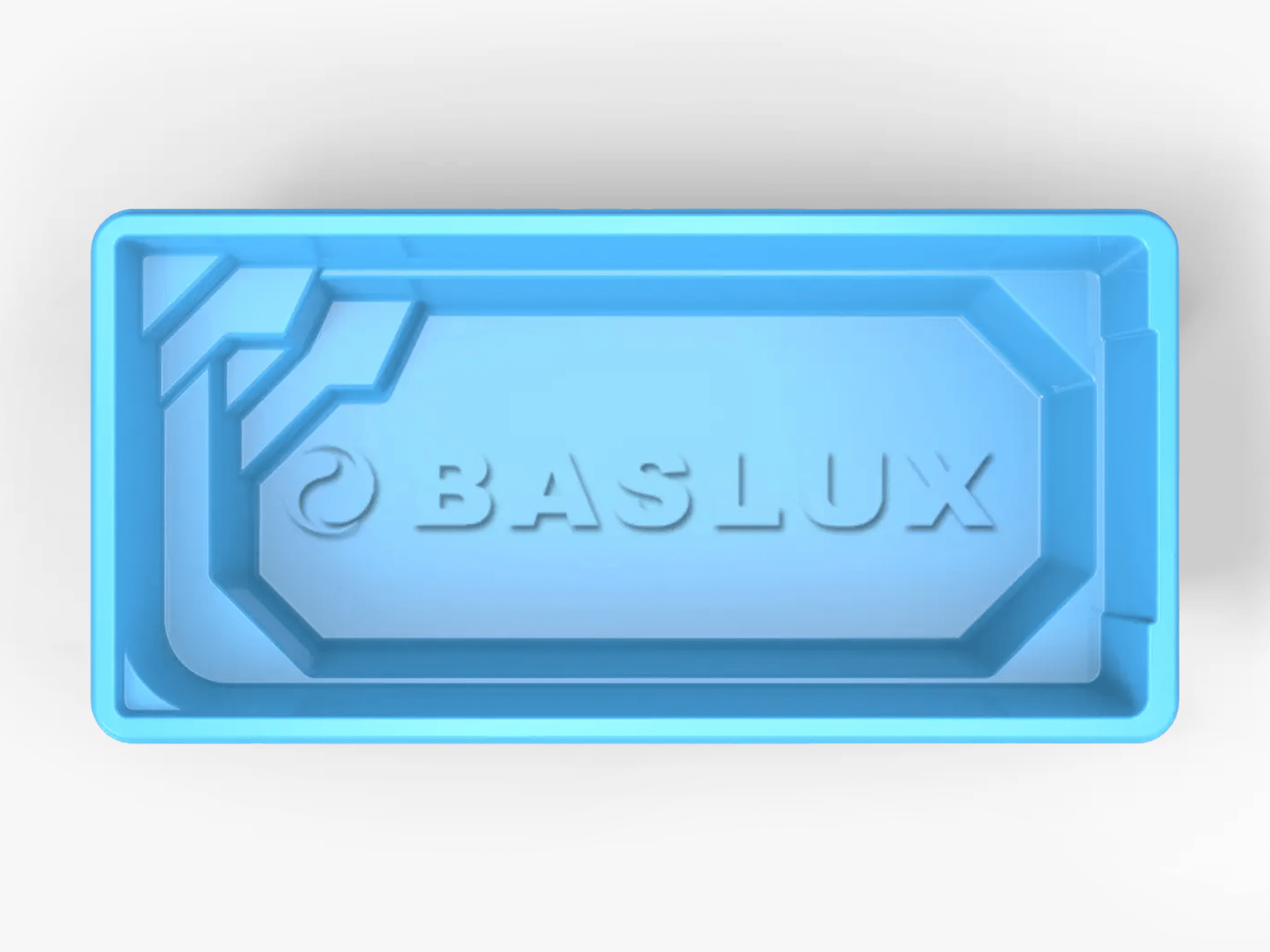 Glasfiberpool Glan 7,00m x 3,10m x 1,35m