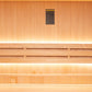Sauna Damp ZEN 3 Personer – Traditionel Finsk Sauna med Harvia Ovn