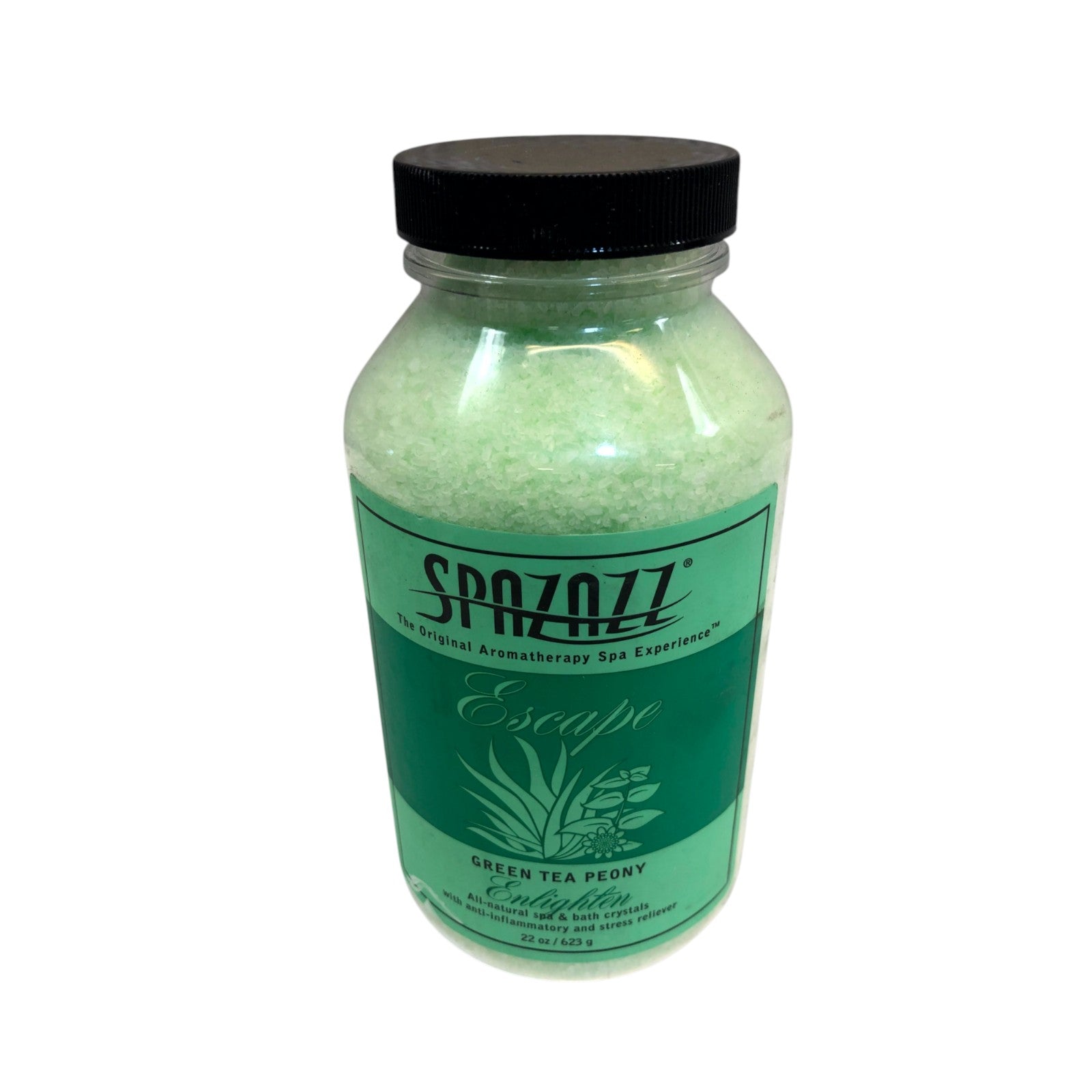 Doftsalt Spazazz Escape 623g  – Grönt te med pion, Enlighten