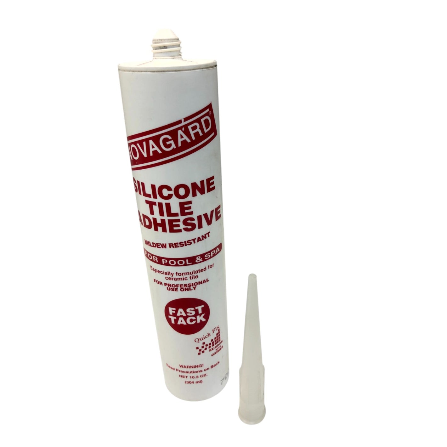 Silikon Novagard lim 340 g Vit Poolsilikon (1)