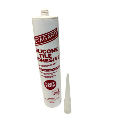 Silikon Novagard lim 340 g Vit Poolsilikon (1)