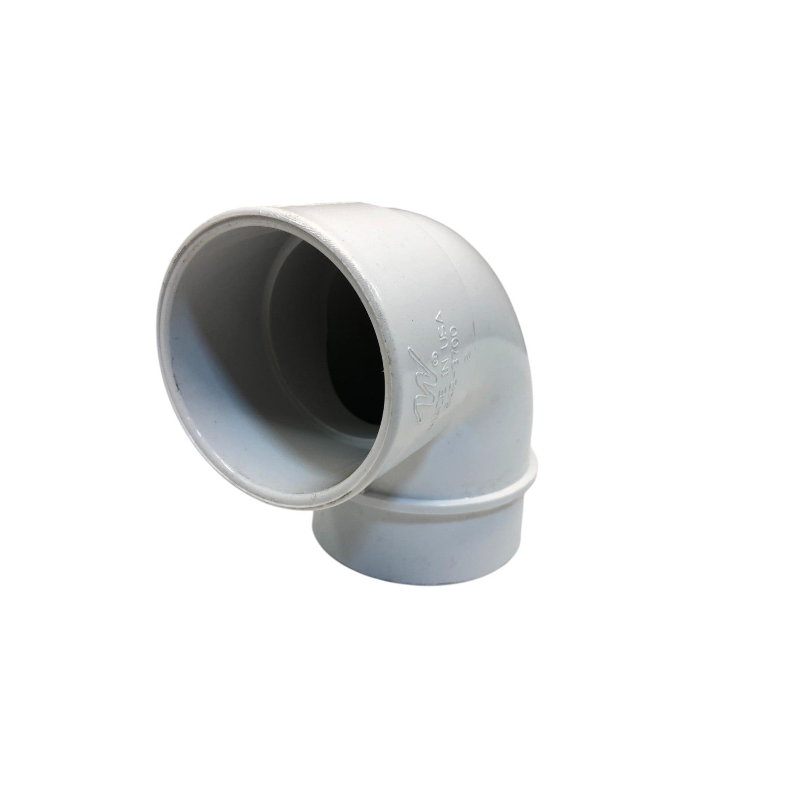 PVC Vinkel 90 gr 2,5” hona 2" hane kort