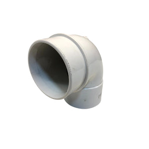 PVC Vinkel 90 gr 2,5” hona 2" hane kort (1)