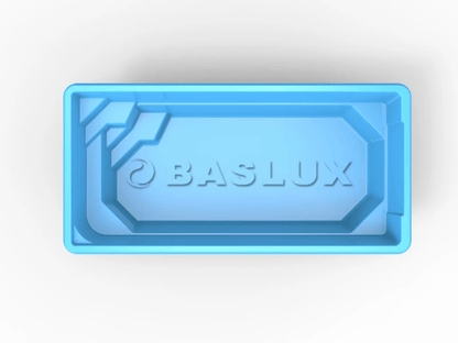 Glasfiberpool Åsnen 5,00m x 2,80m x 1,35m