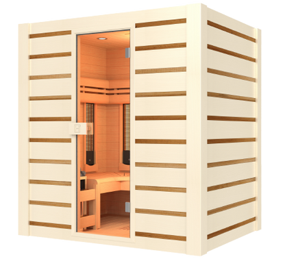HOLL'S Hybridsauna Combi 4 personer