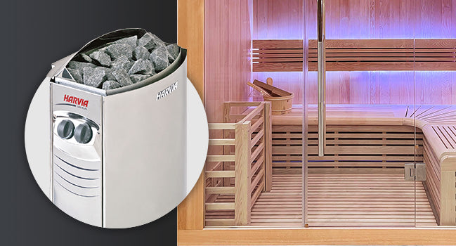 Holl's Bastu Utopia 4 personer i Hemlock