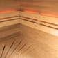 Holl's Eccolo Sauna 6 personer - Traditionel dampbadstue med LED og energibesparende isolering