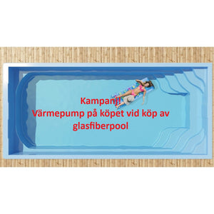 Fjordpool Glasfiberpool Muskö