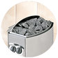 Holl's Eccolo Sauna 6 personer - Traditionel dampbadstue med LED og energibesparende isolering