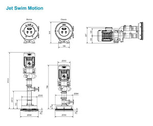 Jet Swim Motion Classic från Pahlen - Komplett kit