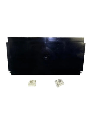 Klaff/ Skimmerlucka FX inkl gångjärn svart